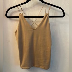 Strappy crisscross tank